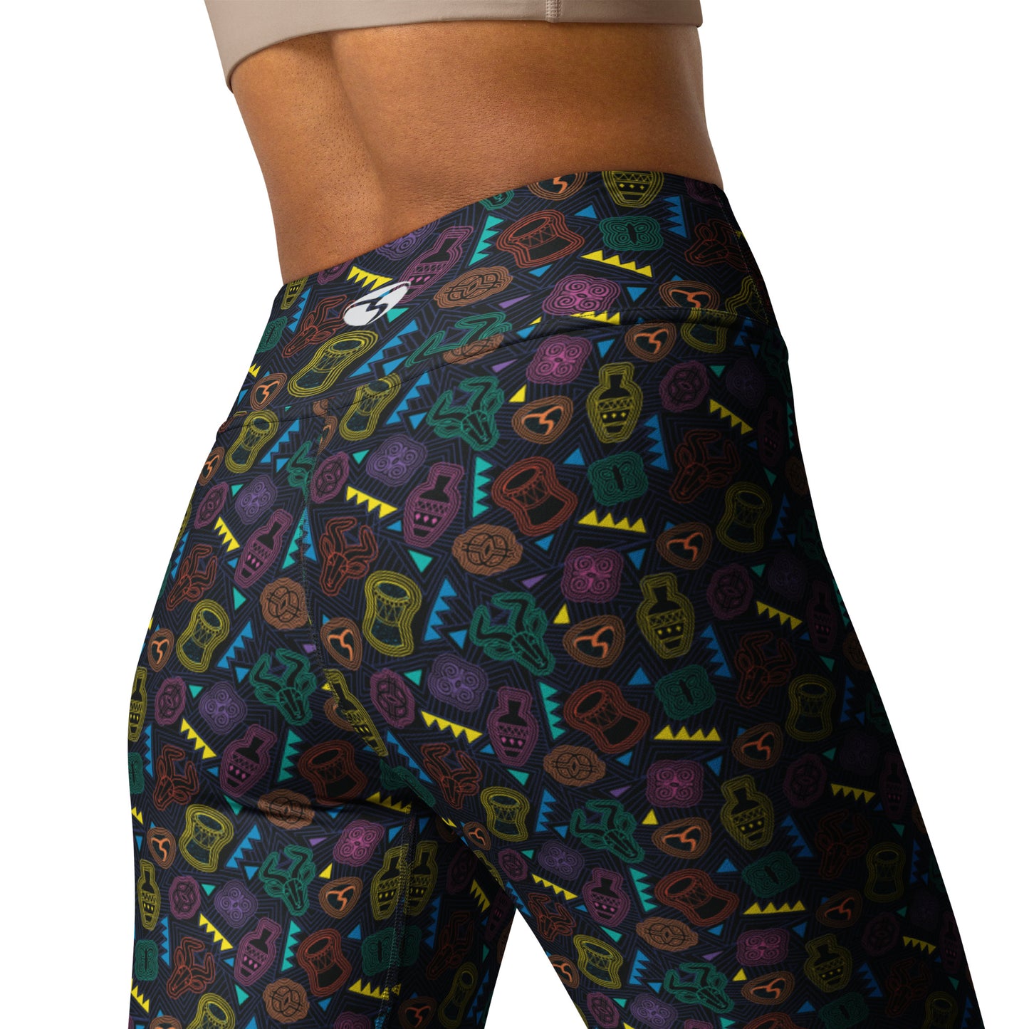 Mask TG Yoga Leggings