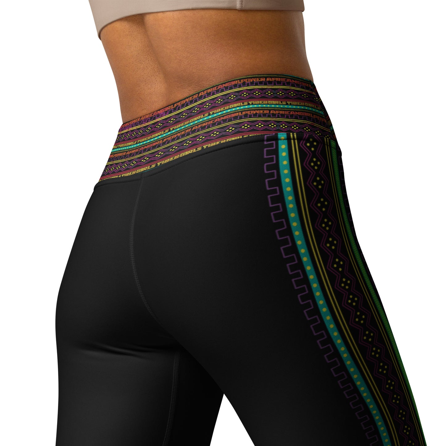 Bogo Stripe Green Leggings