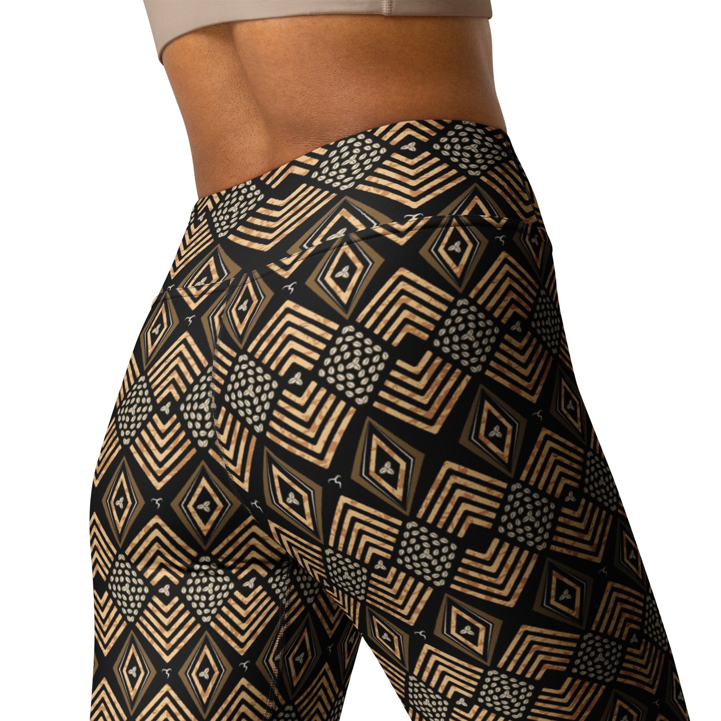 Olive Tibeb Wear Shell Leggings