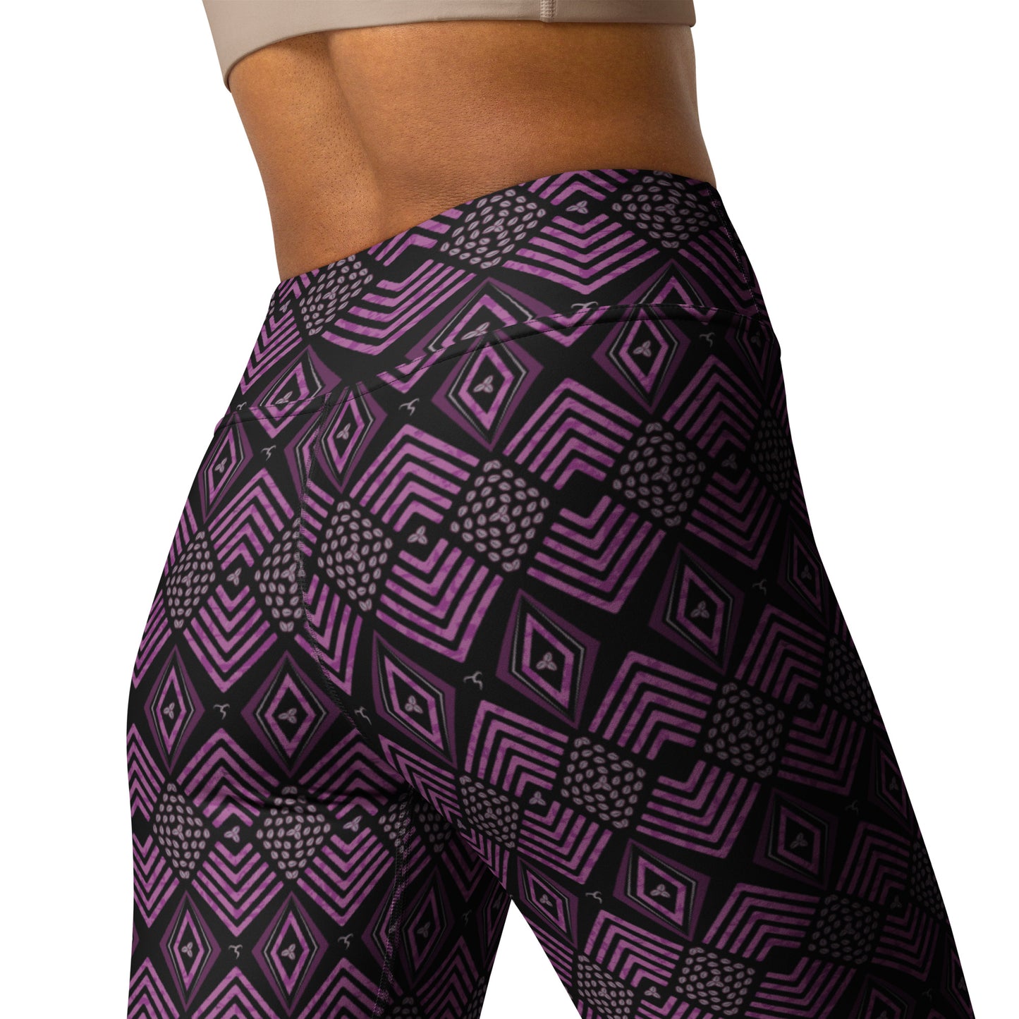 Purple Tibeb Wear Shell Leggings