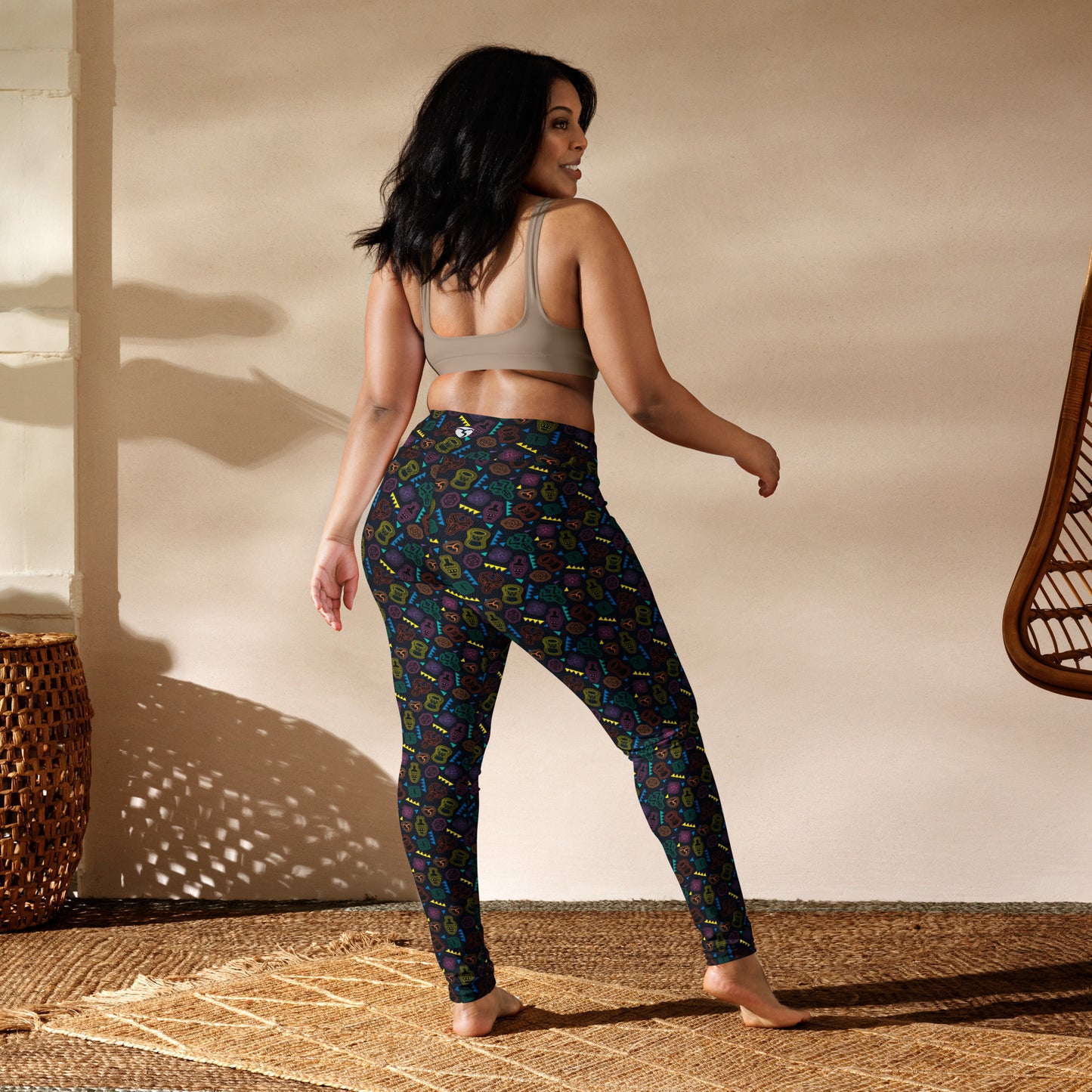 Mask TG Yoga Leggings