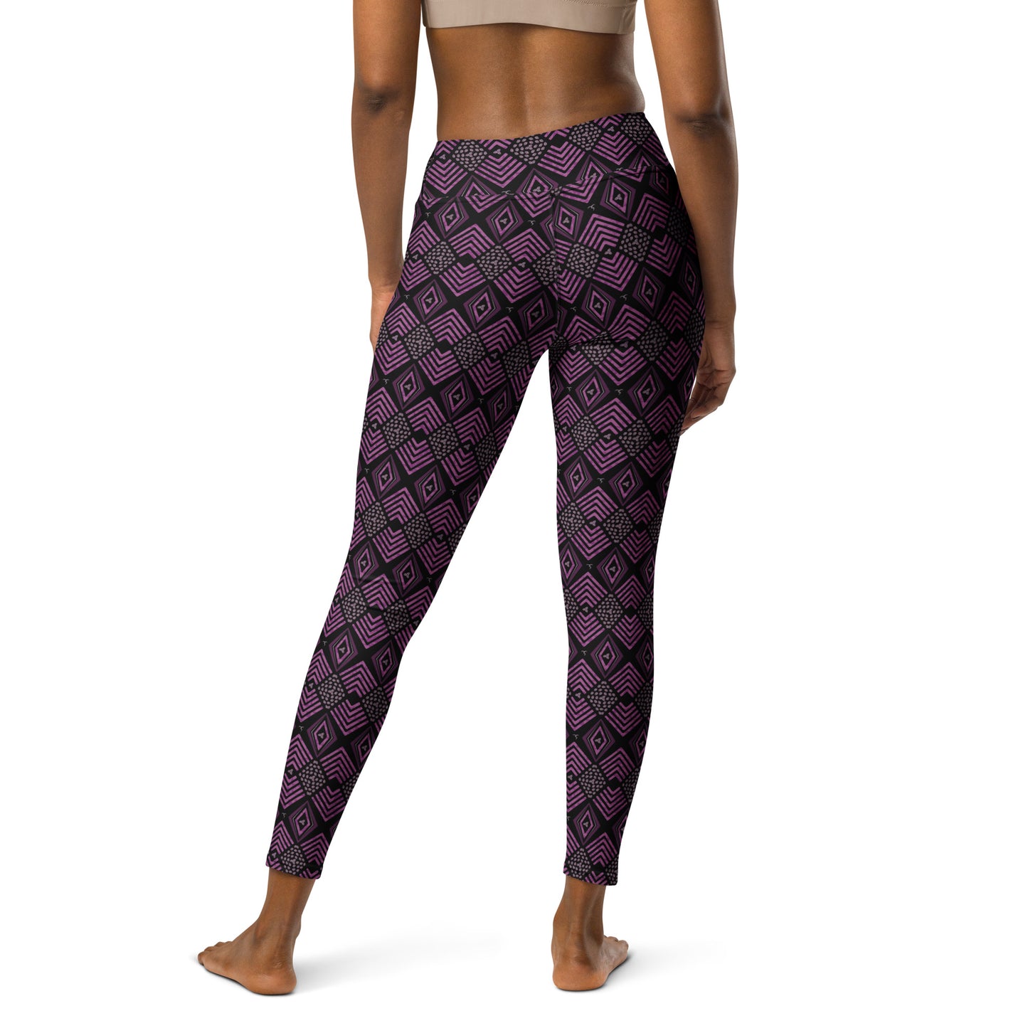 Purple Tibeb Wear Shell Leggings