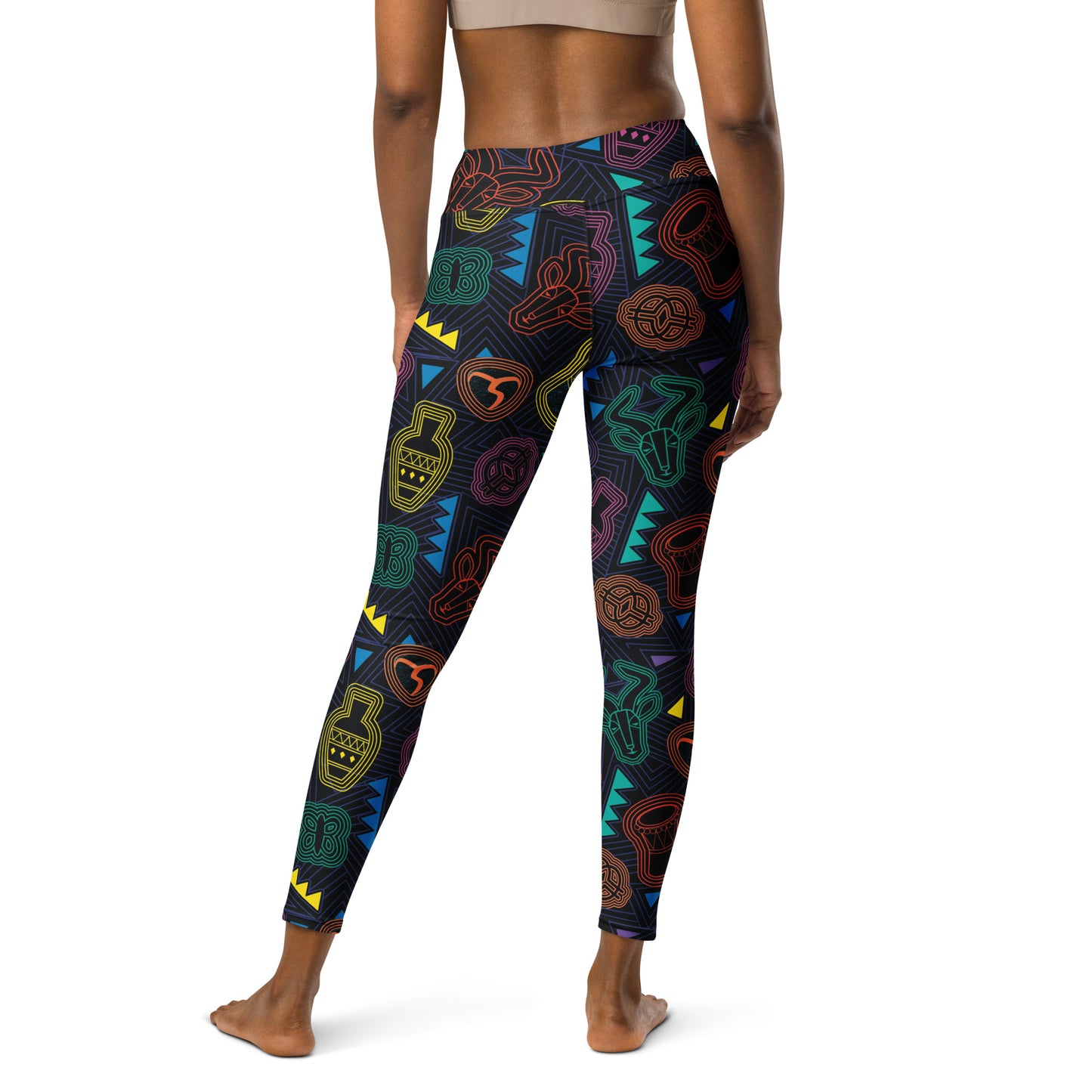 Mask TG Dark Yoga Leggings