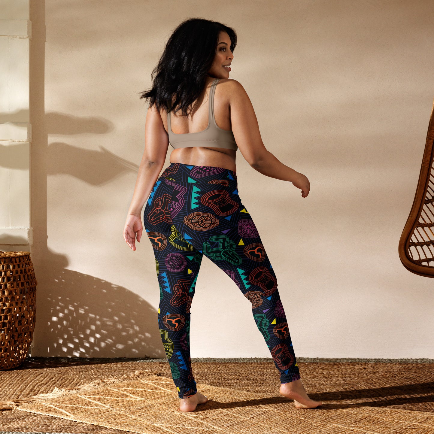 Mask TG Dark Yoga Leggings