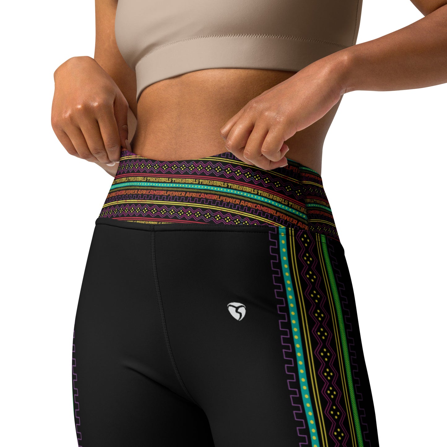 Bogo Stripe Green Leggings