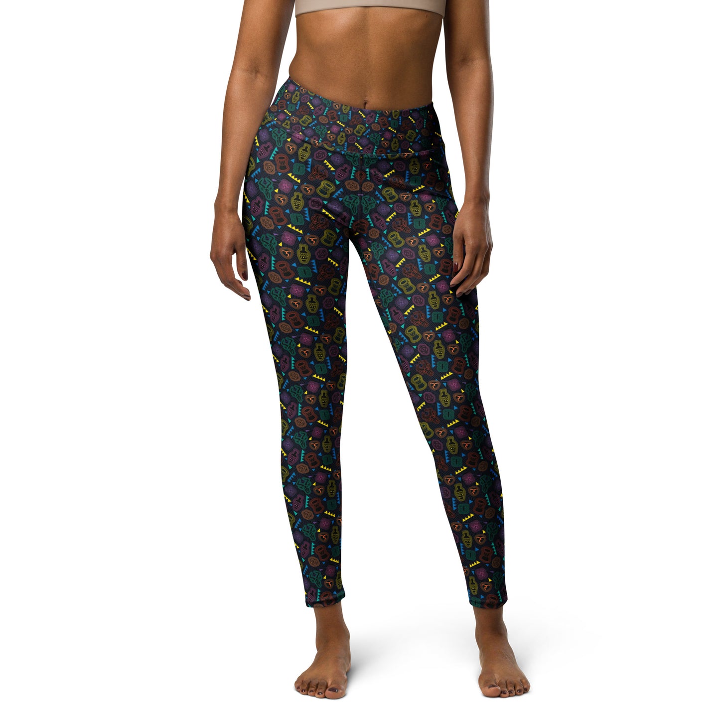 Mask TG Yoga Leggings