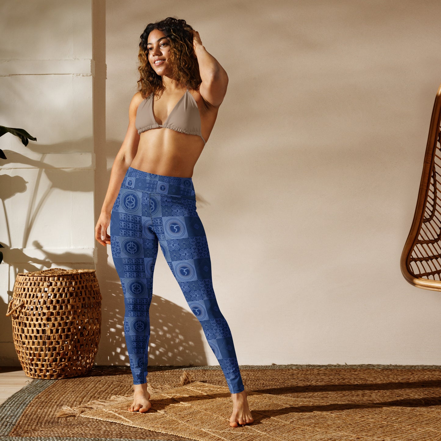 Adire Leggings