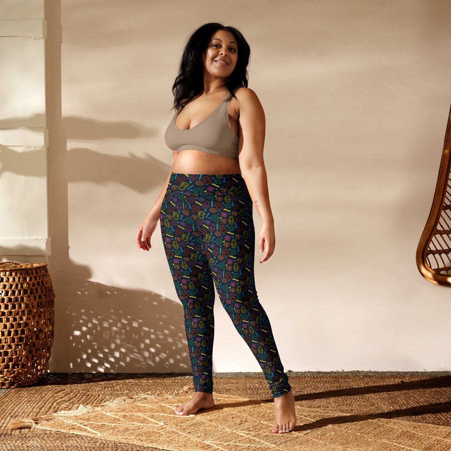 Mask TG Yoga Leggings