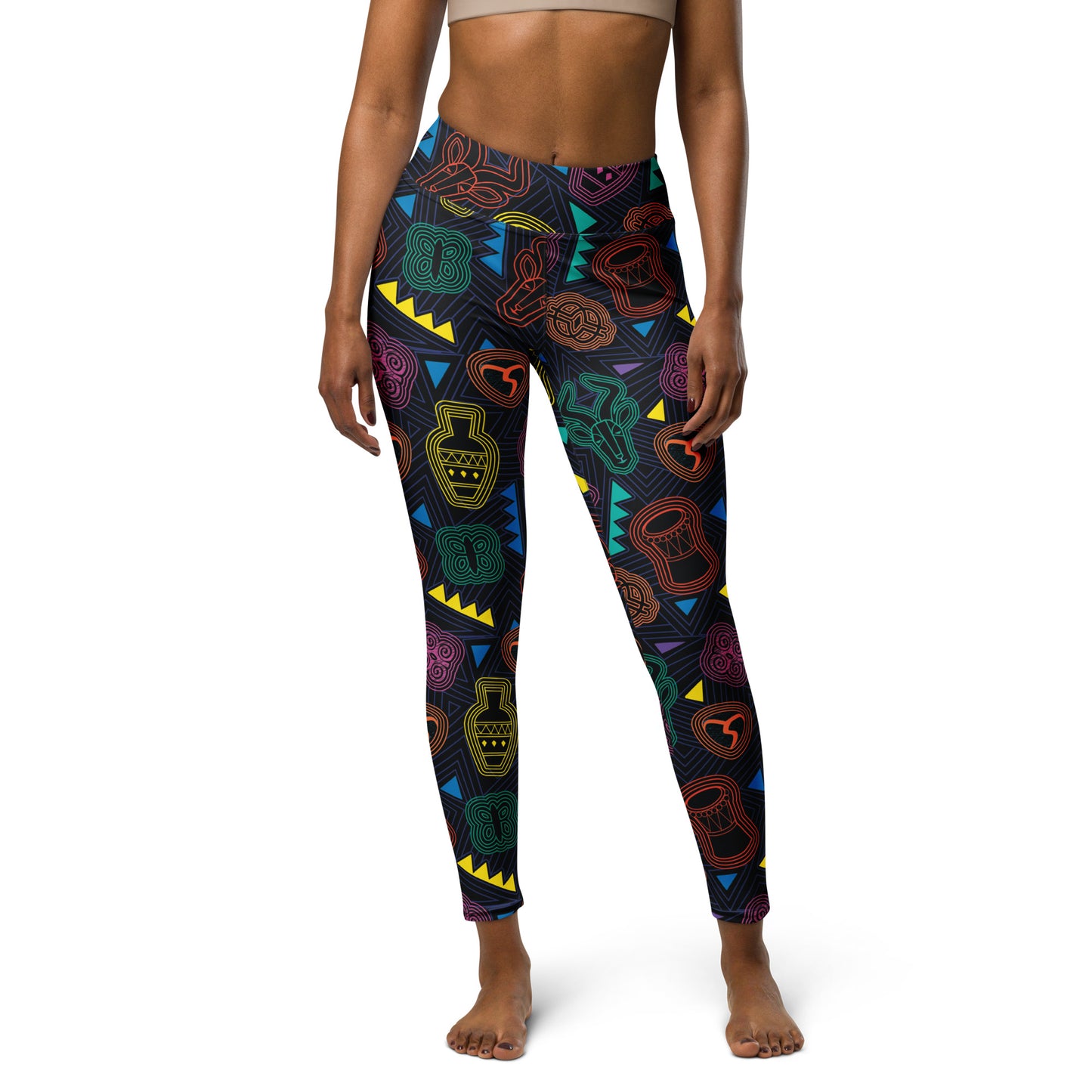 Mask TG Dark Yoga Leggings