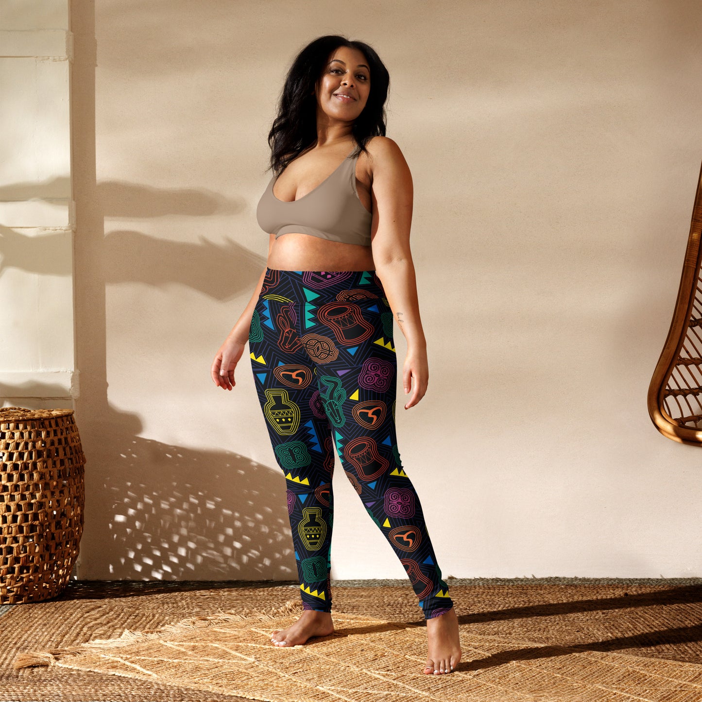 Mask TG Dark Yoga Leggings