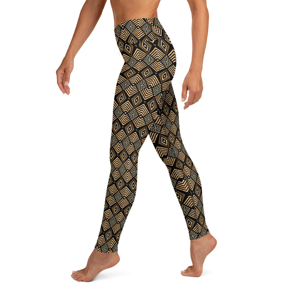 Olive Tibeb Wear Shell Leggings