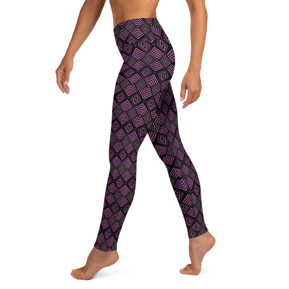 Purple Tibeb Wear Shell Leggings