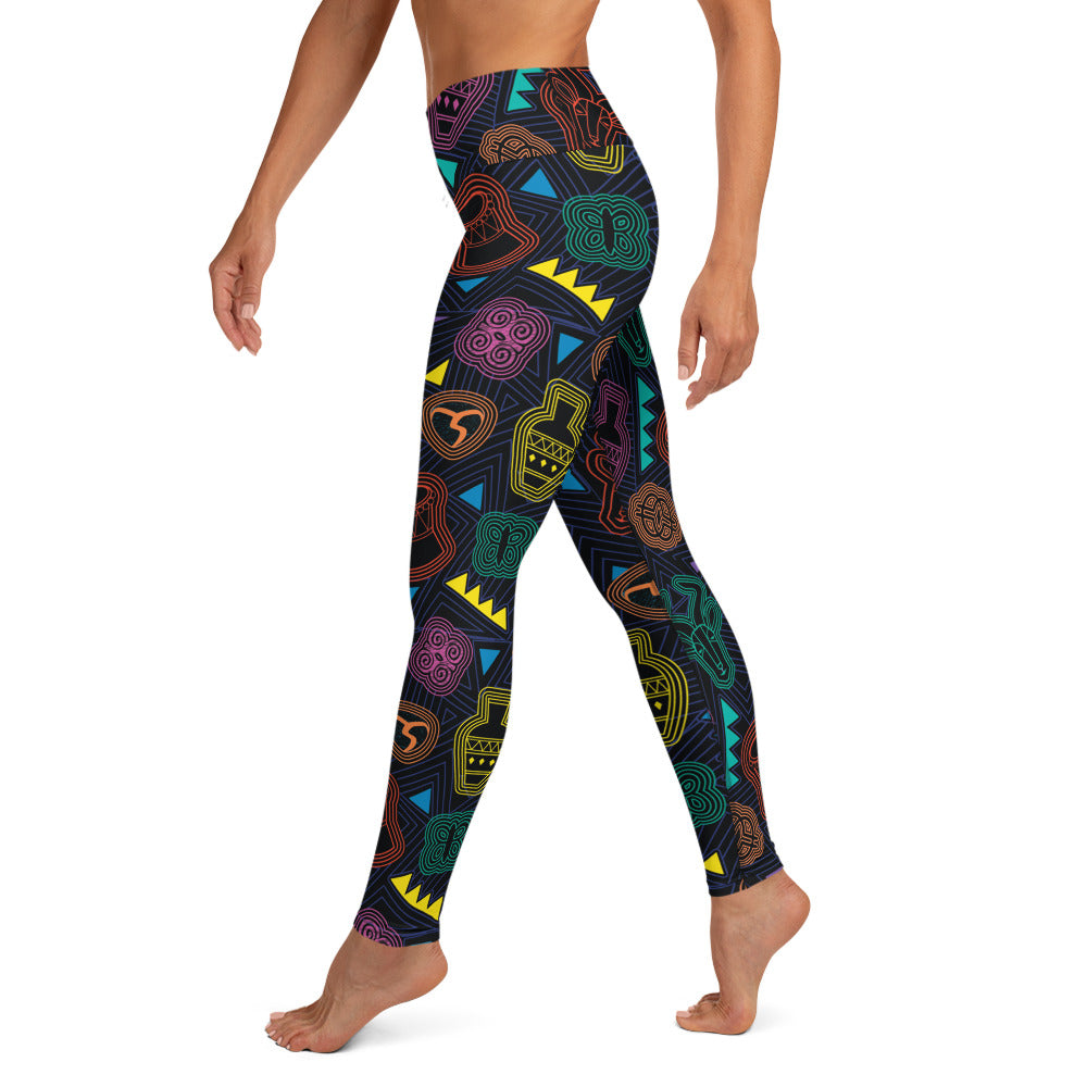 Mask TG Dark Yoga Leggings