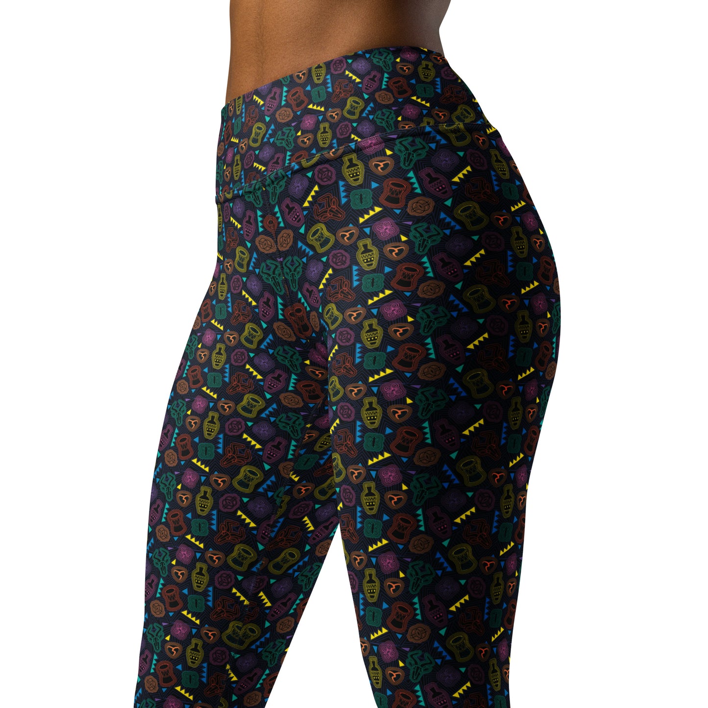Mask TG Yoga Leggings