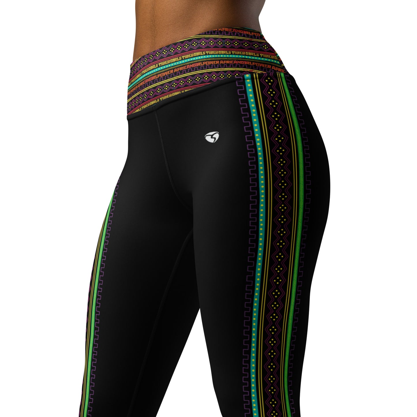 Bogo Stripe Green Leggings