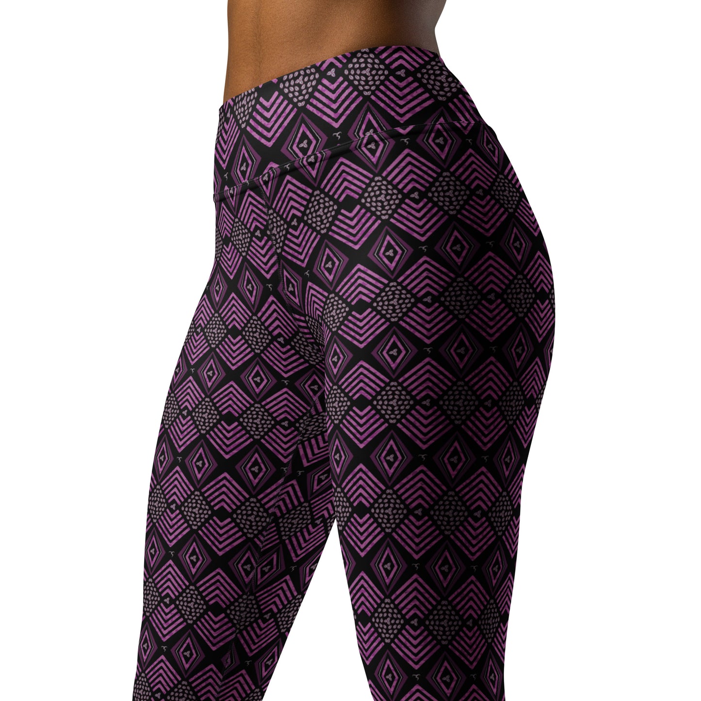Purple Tibeb Wear Shell Leggings