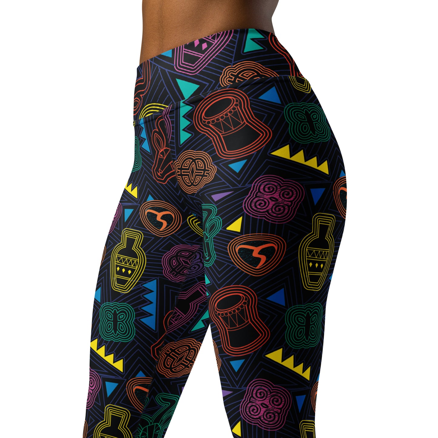 Mask TG Dark Yoga Leggings
