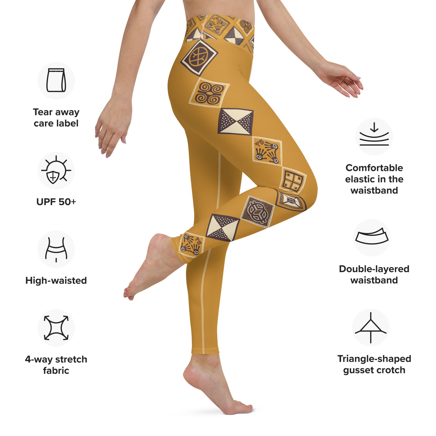 Bogo square side Yoga Leggings