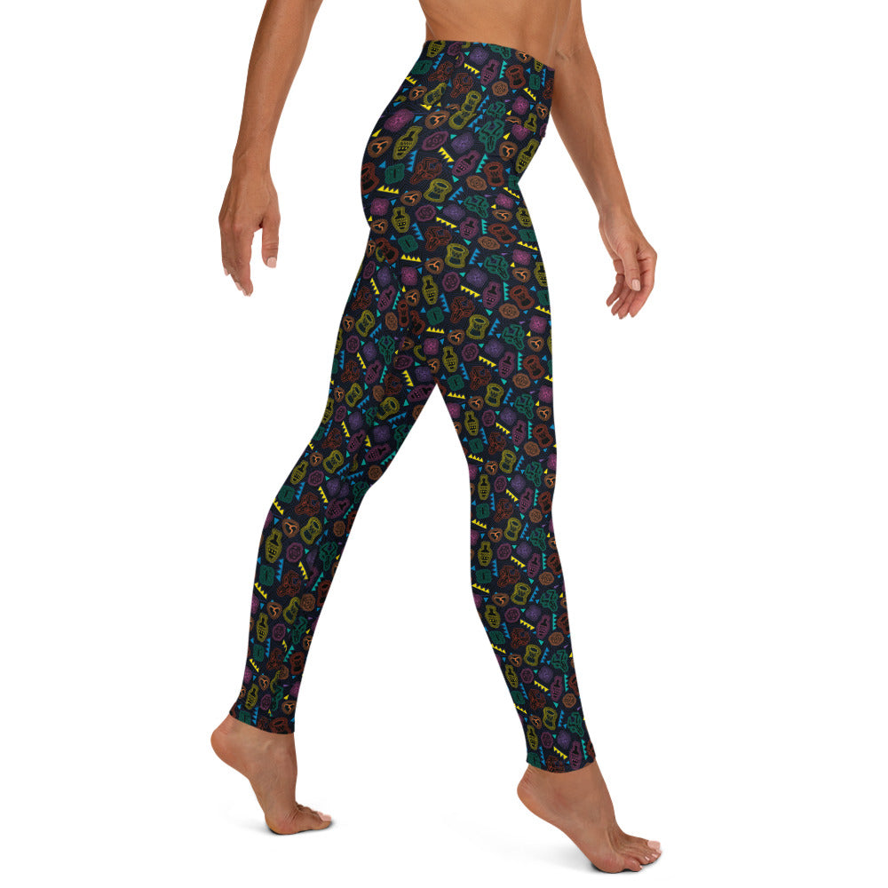Mask TG Yoga Leggings