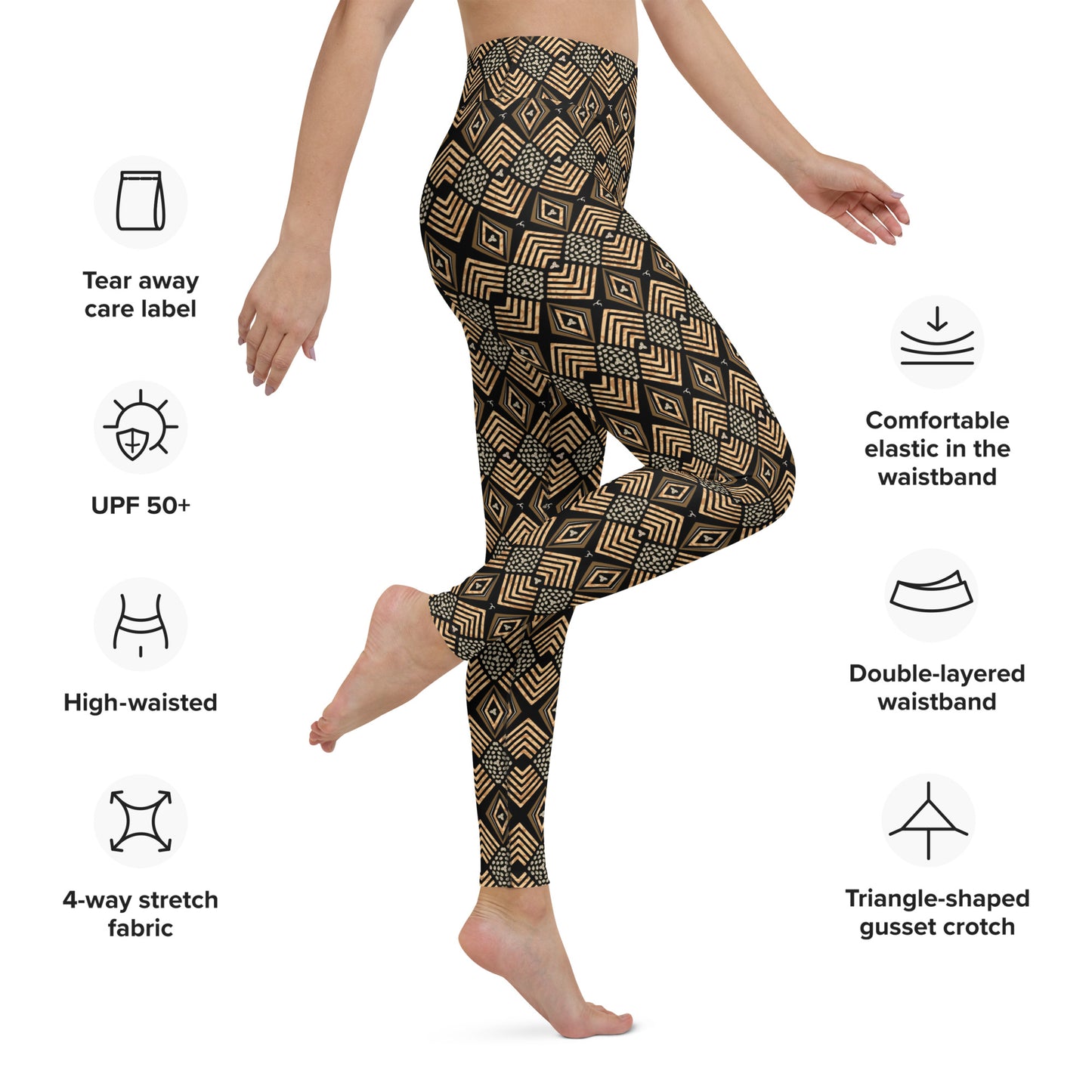 Olive Tibeb Wear Shell Leggings
