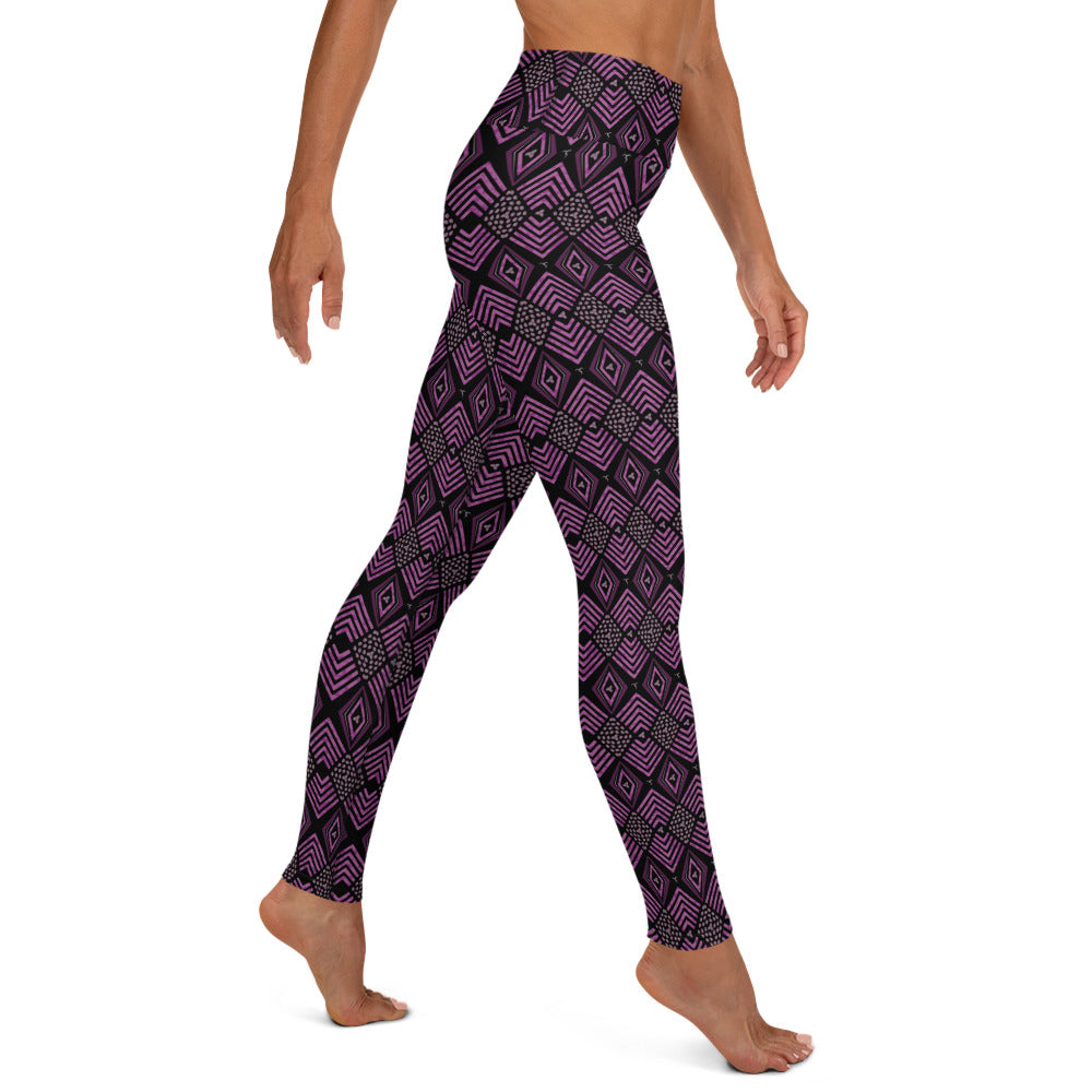Purple Tibeb Wear Shell Leggings