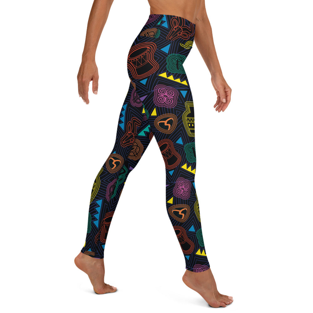 Mask TG Dark Yoga Leggings